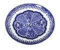 A Chinese Export Blue and White Painted Porcelain Charger