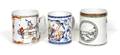Three Chinese Export Mugs