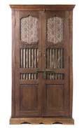 A Provincial Style Oak Armoire