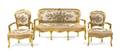 A Louis XV Style Giltwood Salon Suite