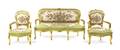 A Louis XV Style Giltwood Salon Suite