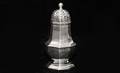 54 William and Mary English Silver Sugar Caster