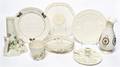 Eight Belleek Porcelain Decorative Articles