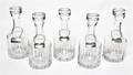 A Set of Five Rosenthal Decanters