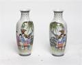 A Pair of Chinese Eggshell Porcelain Vases
