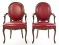 A Pair of Louis XV Style Fauteuils