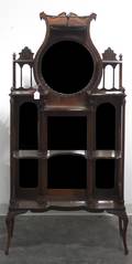 A Victorian Mahogany Etagere