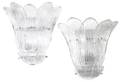 A Pair of Italian Glass Sconces