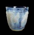 A Sabino Molded Opalescent Glass Vase