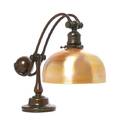 A Tiffany Studios Bronze CounterBalance Desk Lamp Base