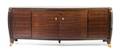 A French Art Deco Macassar Ebony and Gilt Bronze Mounted Sideboard attributed to Maurice Rinck