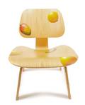 A Painted Herman Miller Eames Molded Plywood Chair Kevin Sloan 20th21st century