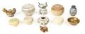 A Collection of Eleven Asian Ceramic Items
