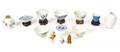 A Collection of Diminutive Asian Porcelain
