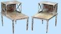 54 Pair Italian Provincial Two Tier End Tables