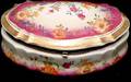 9 Covered Floral Porcelain Box
