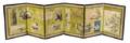 A Japanese SixPanel Folding Screen