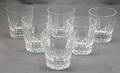 36 6 Baccarat Crystal Rocks Glasses