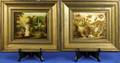 24 Pr 19th C Derby Porcelain Plaques
