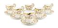 A Limoges Porcelain Partial Tea Service