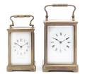 Two French Carriage Clocks