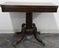 An American Federal Style Mahogany Game Table