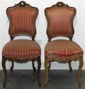 A Pair of Louis XV Style Side Chairs