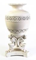 A Renaissance Revival Style Stoneware Urn
