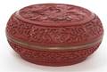 A Cinnabar Lacquer Box
