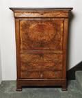 A French Walnut Secretaire a Abattant