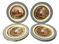 A Set of Twelve Royal Vienna Style Cabinet Plates