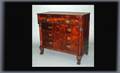78 American Empire Mahogany Dresser with Paw Feet Fo