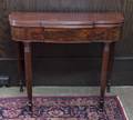 A Federal Mahogany FoldOver Games Table