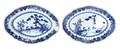 A Pair of Chinese Export Porcelain Platters