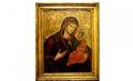 1112 18thCentury Russian Madonna and Child Painting