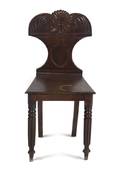 A William IV Mahogany Hall Chair