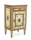 An Italian Neoclassical Painted Side Cabinet