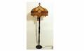 61 Victorian Floor Lamp with Turned Column on Pier