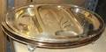 Two American SilverPlate Well and Tree Platters International Meriden CT 20th Century