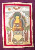 A Group of Three Thangka