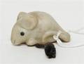 A Carved Soapstone Netsuke