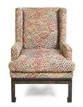 A Georgian Style Upholstered Armchair