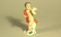 63 Meissen HandPainted Figurine of a Putti Measuring