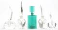 Five Faceted Perfume Bottles