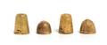 Five Continental Gilt Metal Thimbles