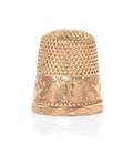 An American Gold Thimble