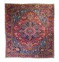 A Heriz Wool Rug