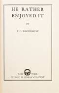WODEHOUSE PG