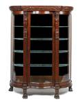 A Renaissance Revival Oak Vitrine