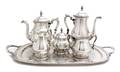 An American Silver FivePiece Tea and Coffee Set
